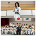 松山市小学生春季全国大会出場者壮行会