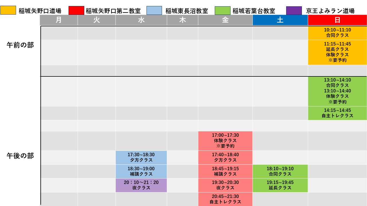 時間割 最新202509～