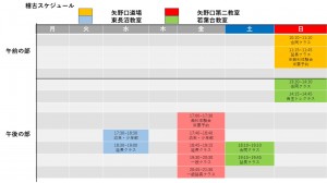 時間割 2025.7～