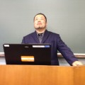 城西世田谷東支部　田無道場分支部長　佐野三段が法政大学にて講義を行いました。