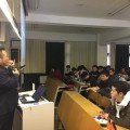 田無道場分支部長 佐野忠輝三段が法政大学にて講義を行いました。（2018/12/11（火）/12（水）法政大学）