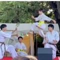 2025年8月2日（土）上野毛道場の皆さんが、サマーフェスティバル2025にて演武を行いました