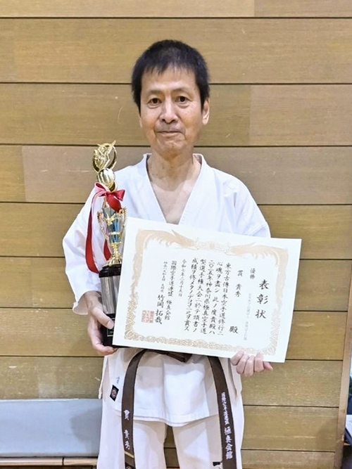 10貫貴秀選手