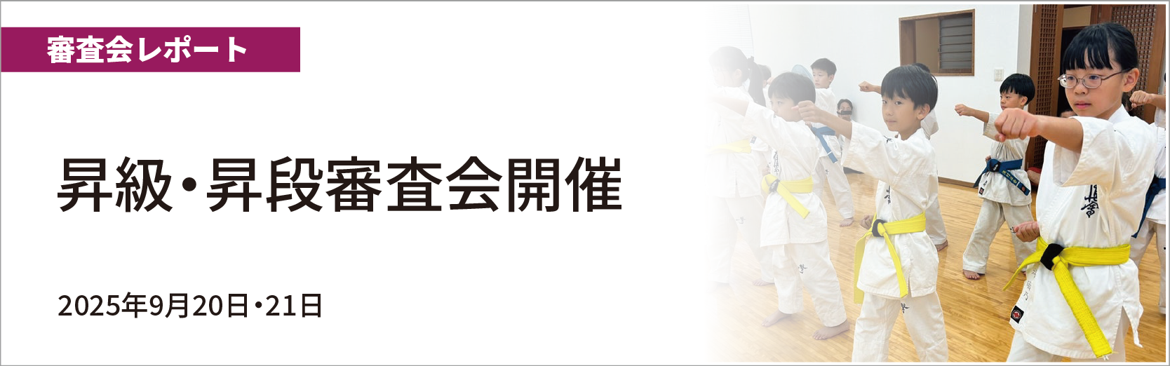 最新情報バナー