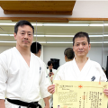 黒帯レポート「59歳の復活の一歩/極真空手が支えてくれた人生」貫貴秀 2025年12月受審