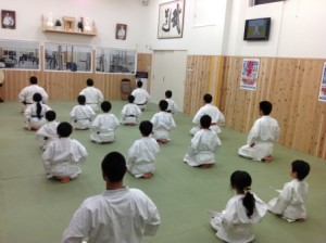 黙想(はじめ)