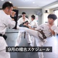 【schedule】9月の志木道場の稽古内容